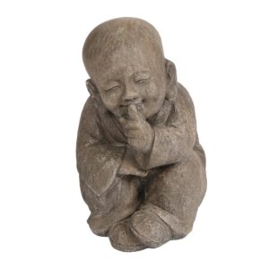 Novice buddhism monk statue